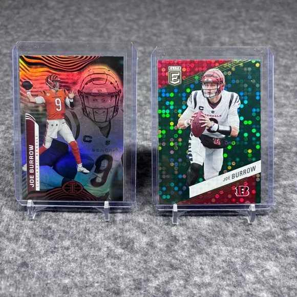 Cincinnati Bengals Joe Burrow Football Card Collection Set of 22 Card - Picture 6 of 13